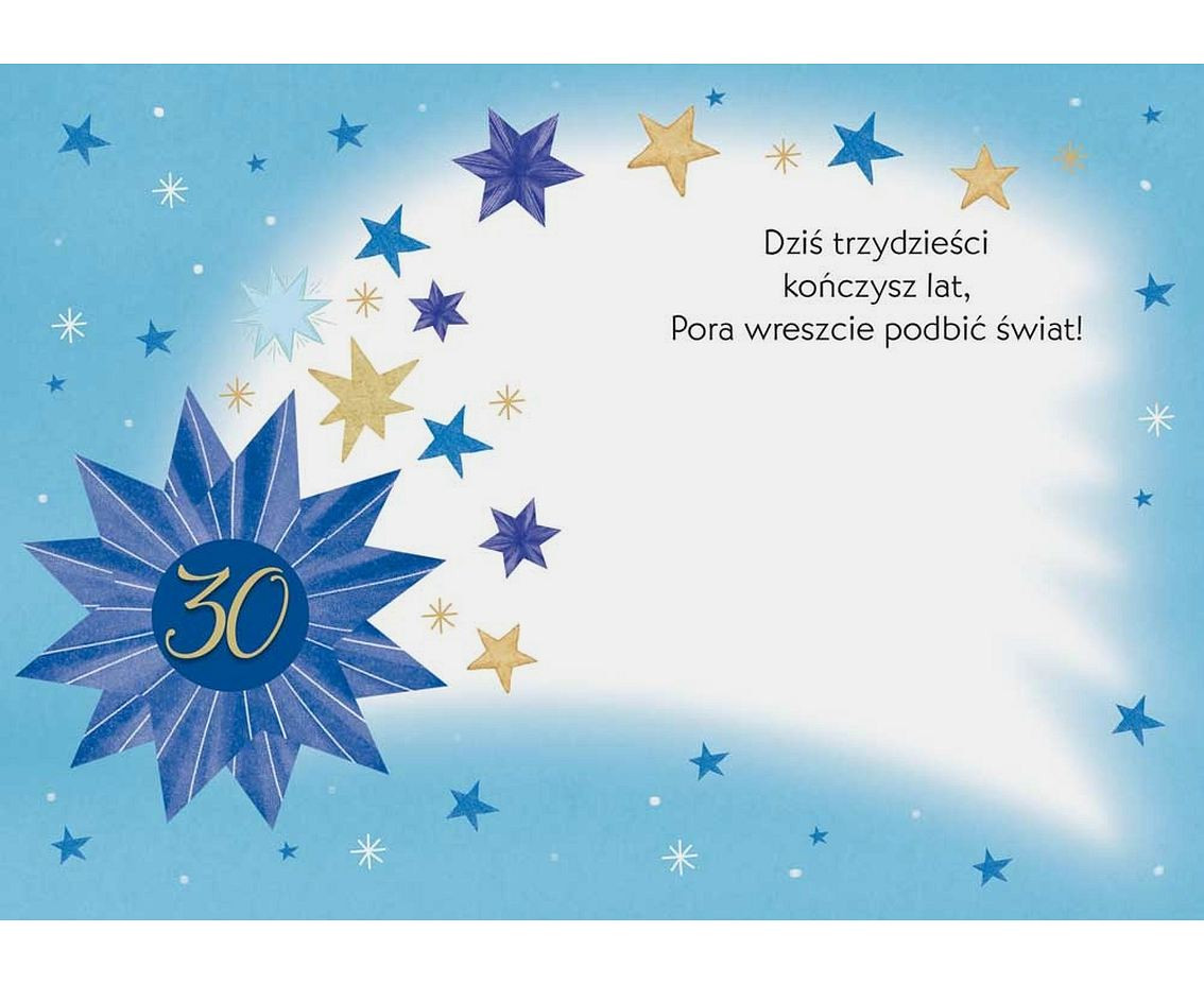 Greeting card CARD A5 Stars